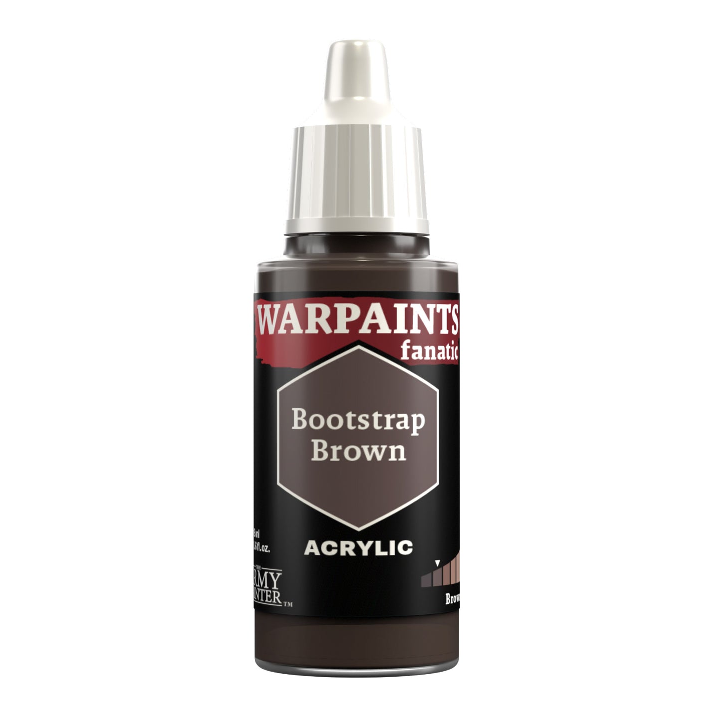 Army Painter WP3074 Warpaints Fanatic: Bootstrap Brown