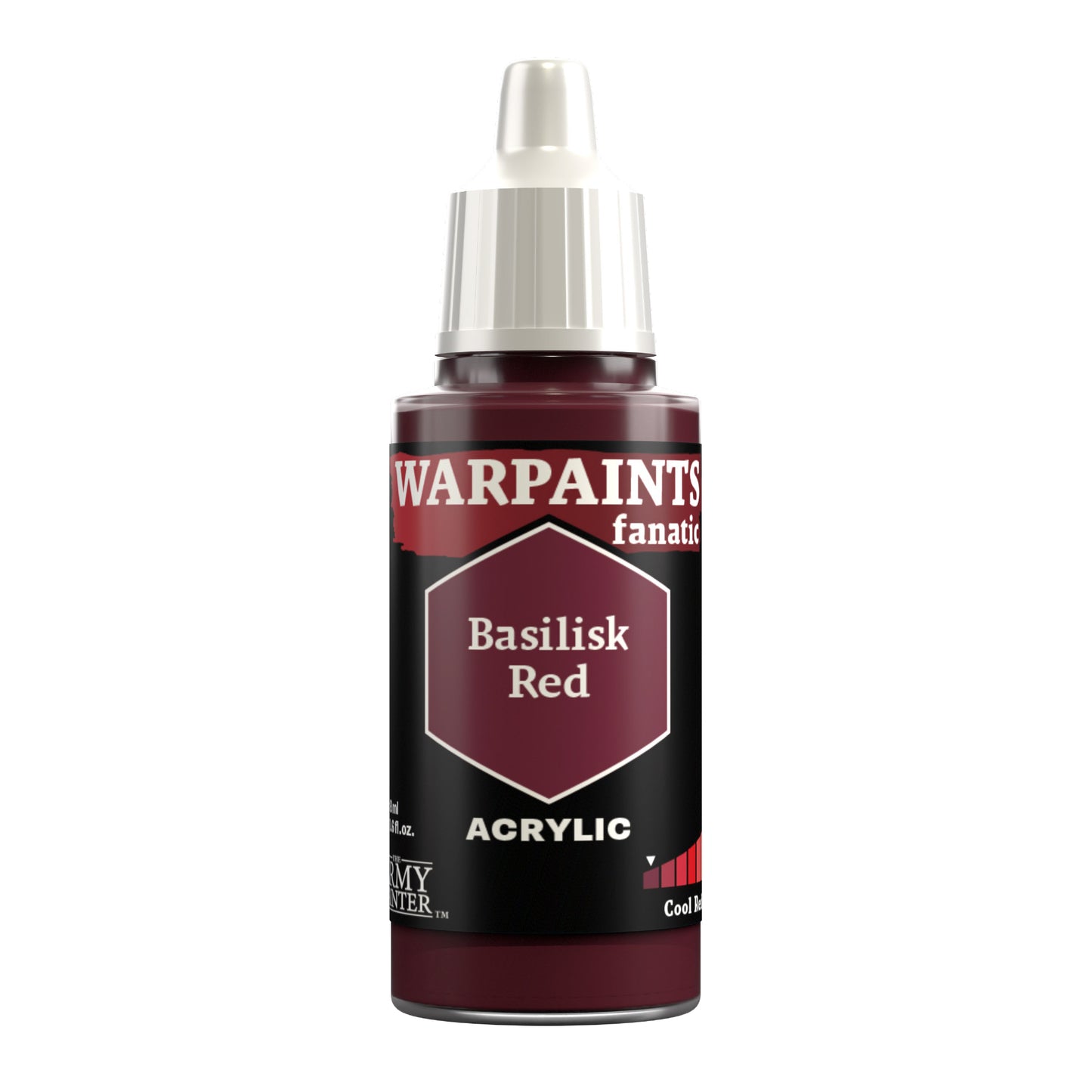 Army Painter WP3115 Warpaints Fanatic: Basilisk Red