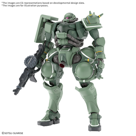 Bandai 2773840 5069173 HG #10 MS-06 Zaku (GQ) "Mobile Suit Gundam GQuuuuuuX"