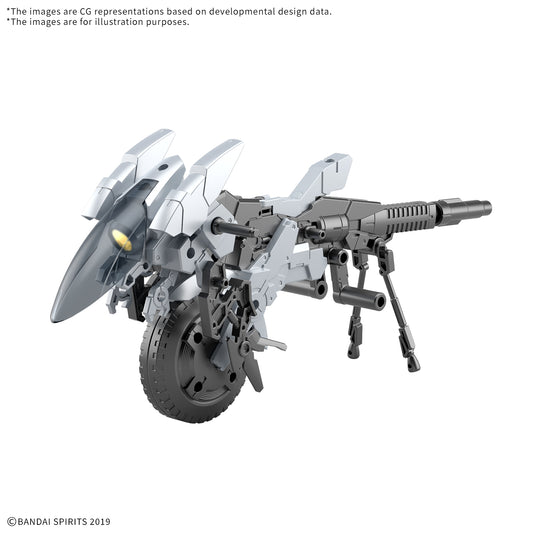 Bandai 2733970 30 MM 1/144 Extended Armament Vehicle (Metal Cannon Bike Ver.)
