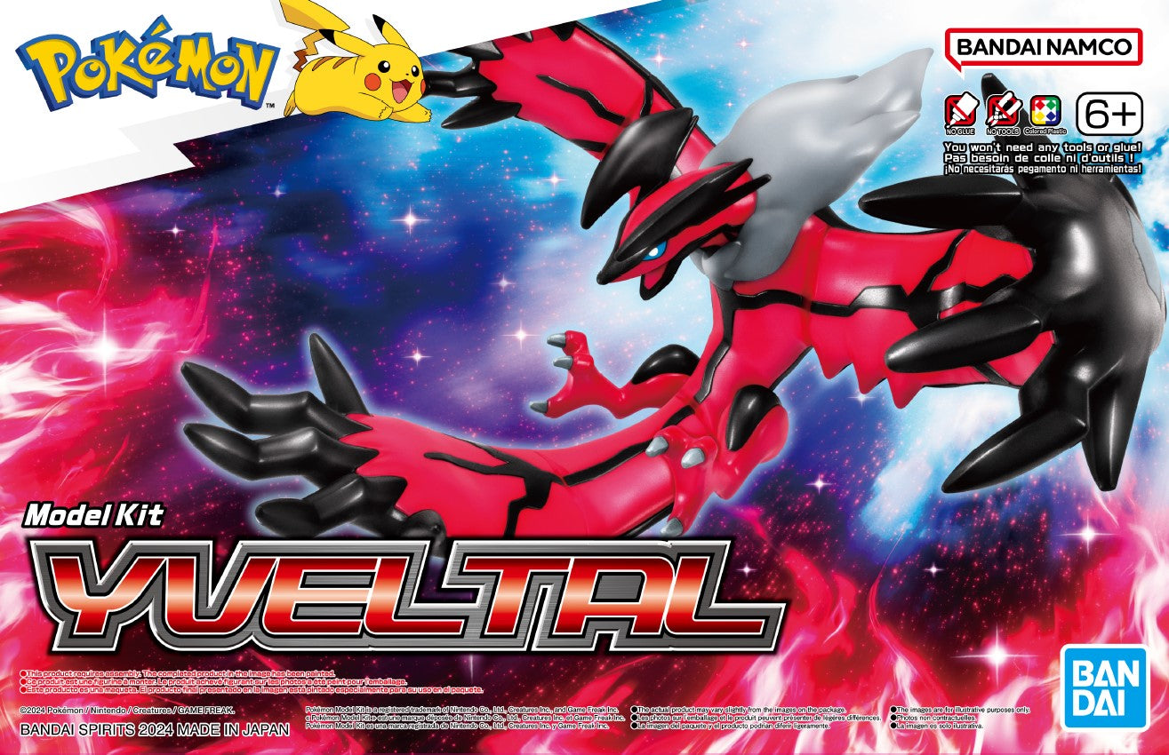 Pokemon Modek Kit Bandai 2733583 Pokémon Model Kit Yveltal – ACS Hobbies