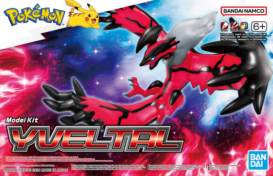 Bandai 2733583 Pokémon Model Kit Yveltal