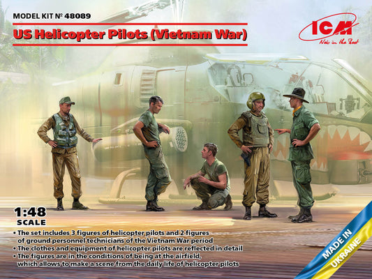 ICM Models 48089 1/48 US Helicopter Pilots (Vietnam War), Figure
