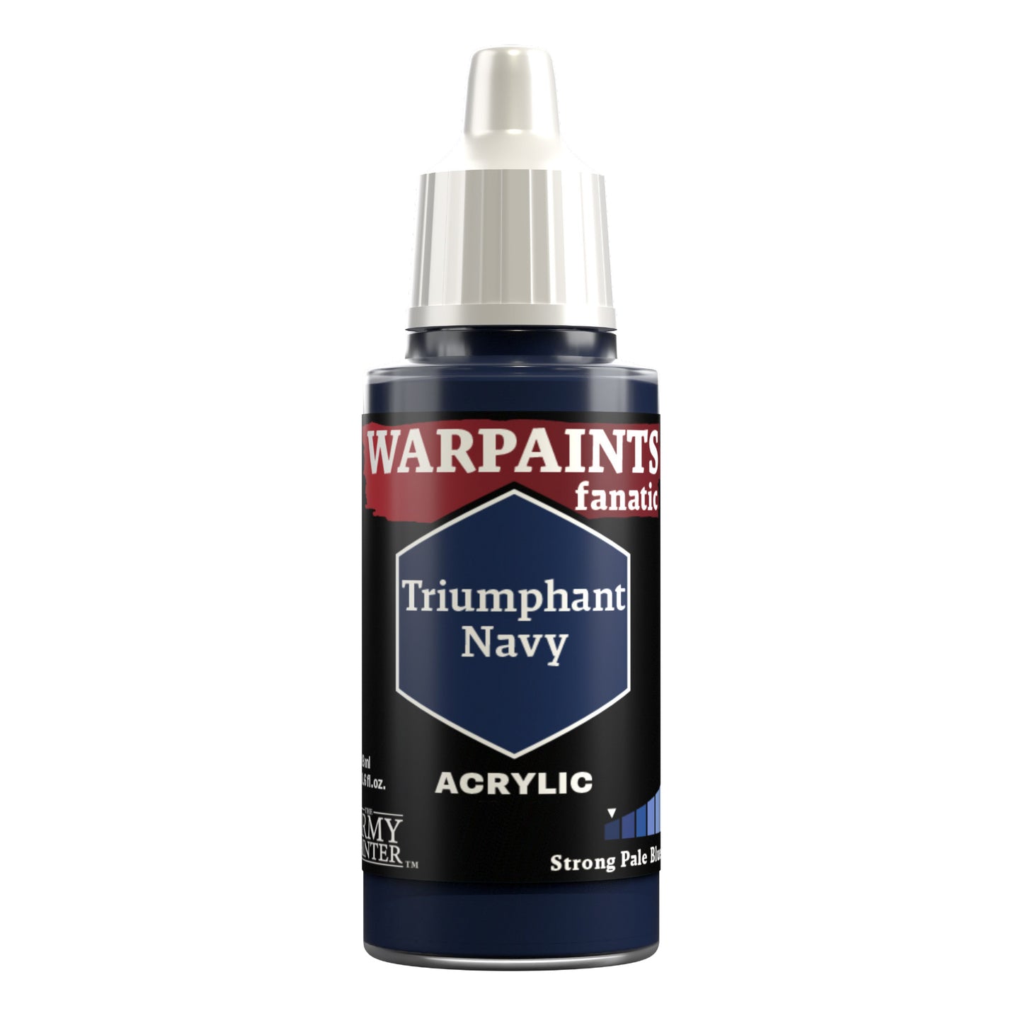 Army Painter WP3019 Warpaints Fanatic Acrylic Hobby Paint (Triumphant Navy) (18ml)