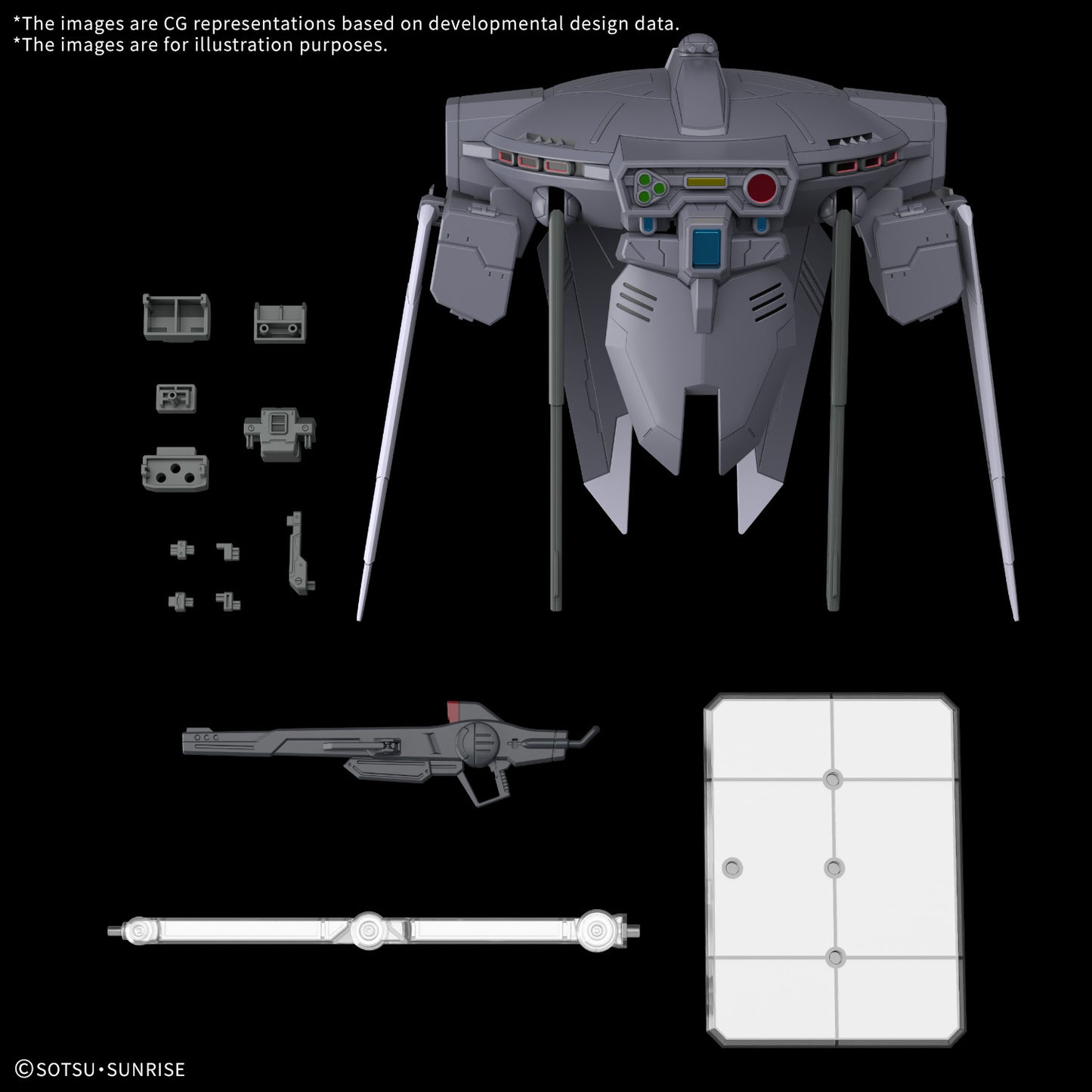 Bandai 2750723 5068343 Option Parts Set Gunpla #15 (Cavalier Aifrid)