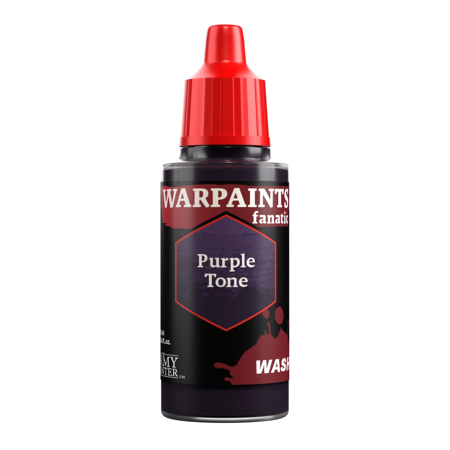 Army Painter WP3212 Warpaints Fanatic Wash Acrylic Hobby Paint (Purple Tone)
