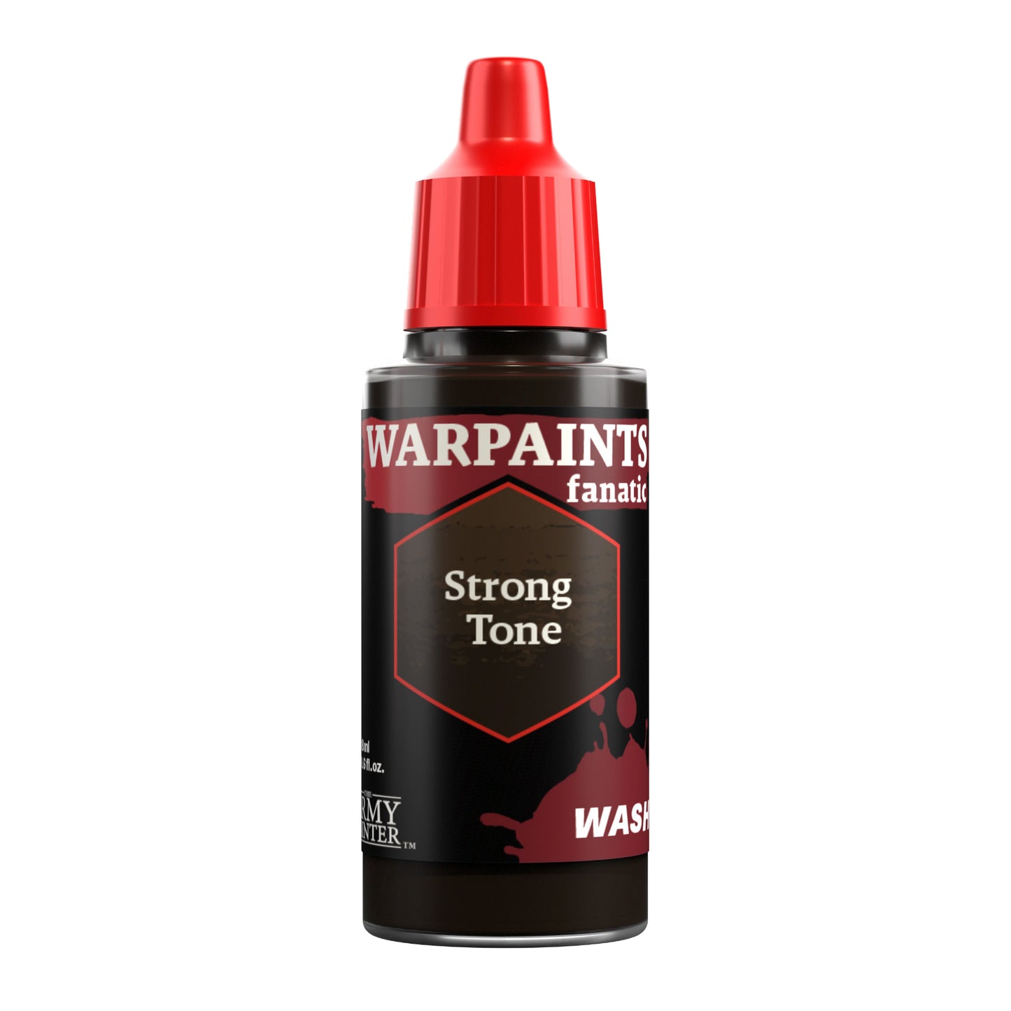Army Painter WP3200 Warpaints Fanatic Wash Acrylic Hobby Paint (Strong Tone)