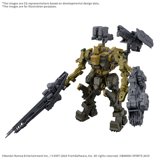 Bandai 2762210 30 Minutes Missions x Armored Core VI RaD CC-3000 Wrecker Milk Tooth "Armored Core VI Fires of Rubicon" 30MM
