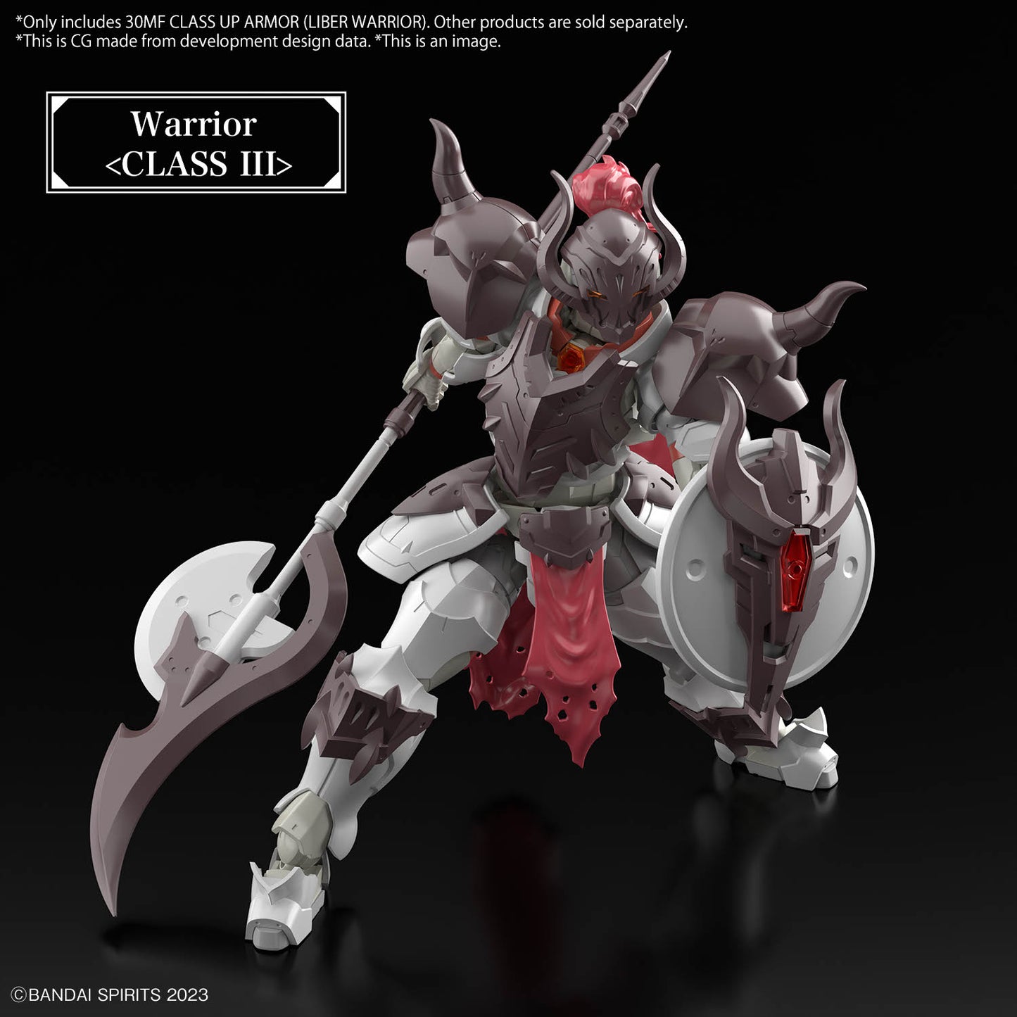 Bandai 2733967 30MF: Class Up Armor (Liber Warrior)