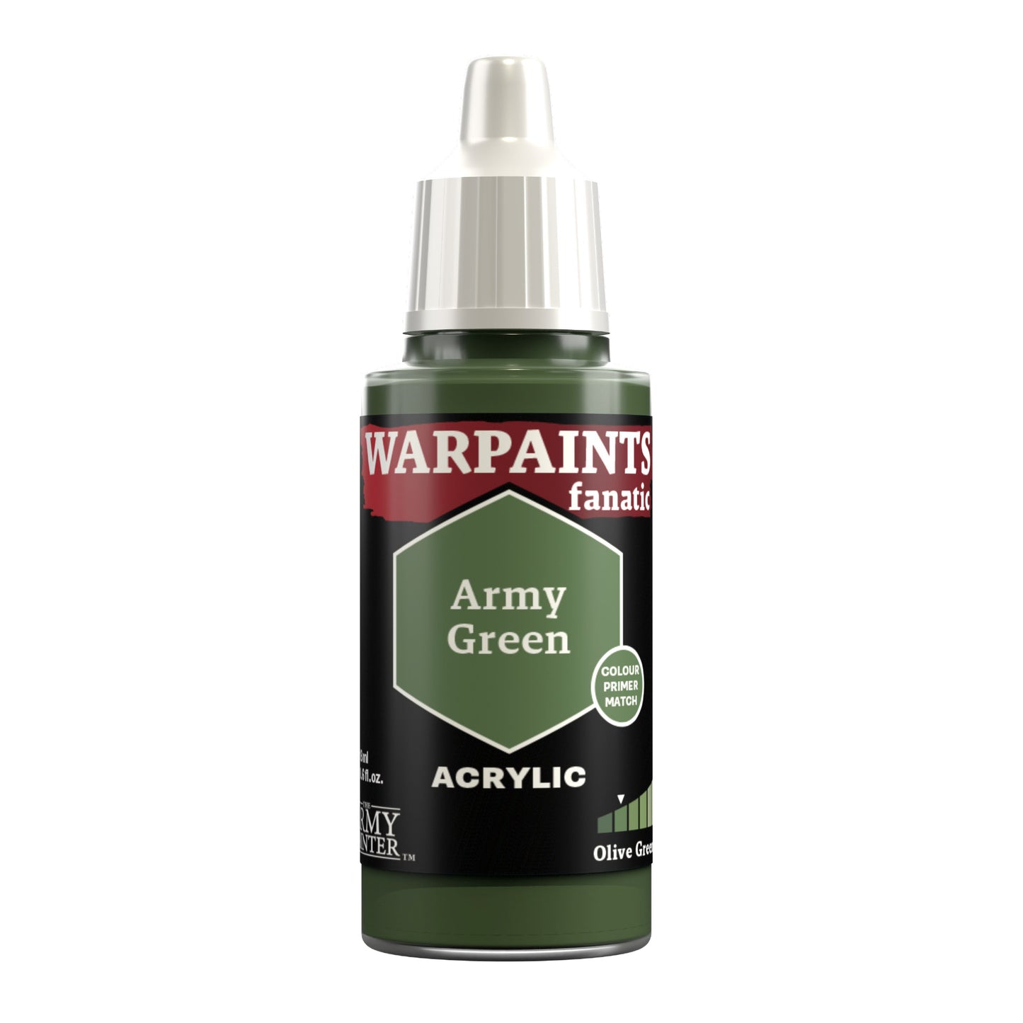 Army Painter WP3068 Warpaints Fanatic: Army Green
