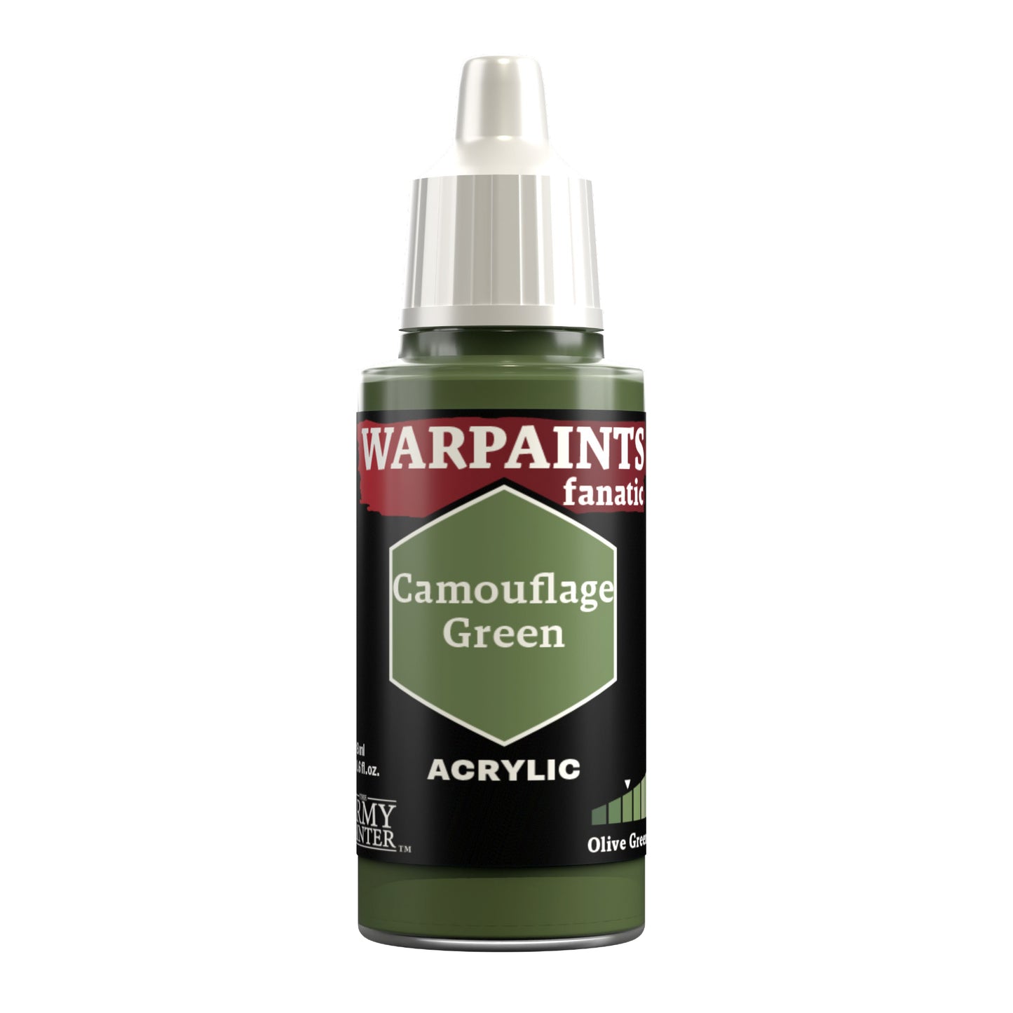 Army Painter WP3069 Warpaints Fanatic: Camouflage Green