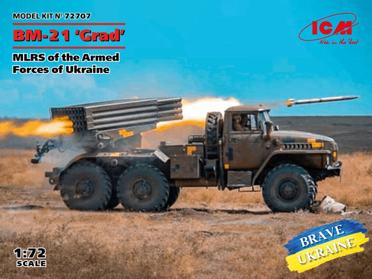 ICM Models 72707 1/72 BM-21 'Grad', MLRS of the Armed Forces of Ukraine
