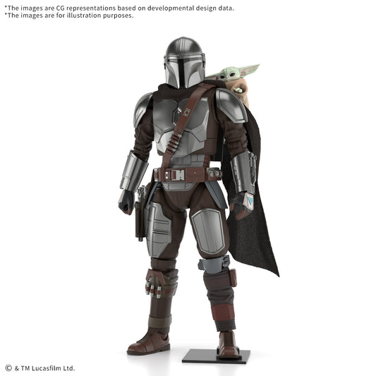 Bandai 2815185 STAR WARS: The Mandalorian And Grogu