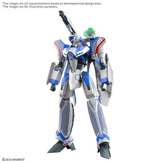 Bandai 2809257 HG 1/100 Vf-31J Siegfried (Hayate Immelmann Use) "Macross"