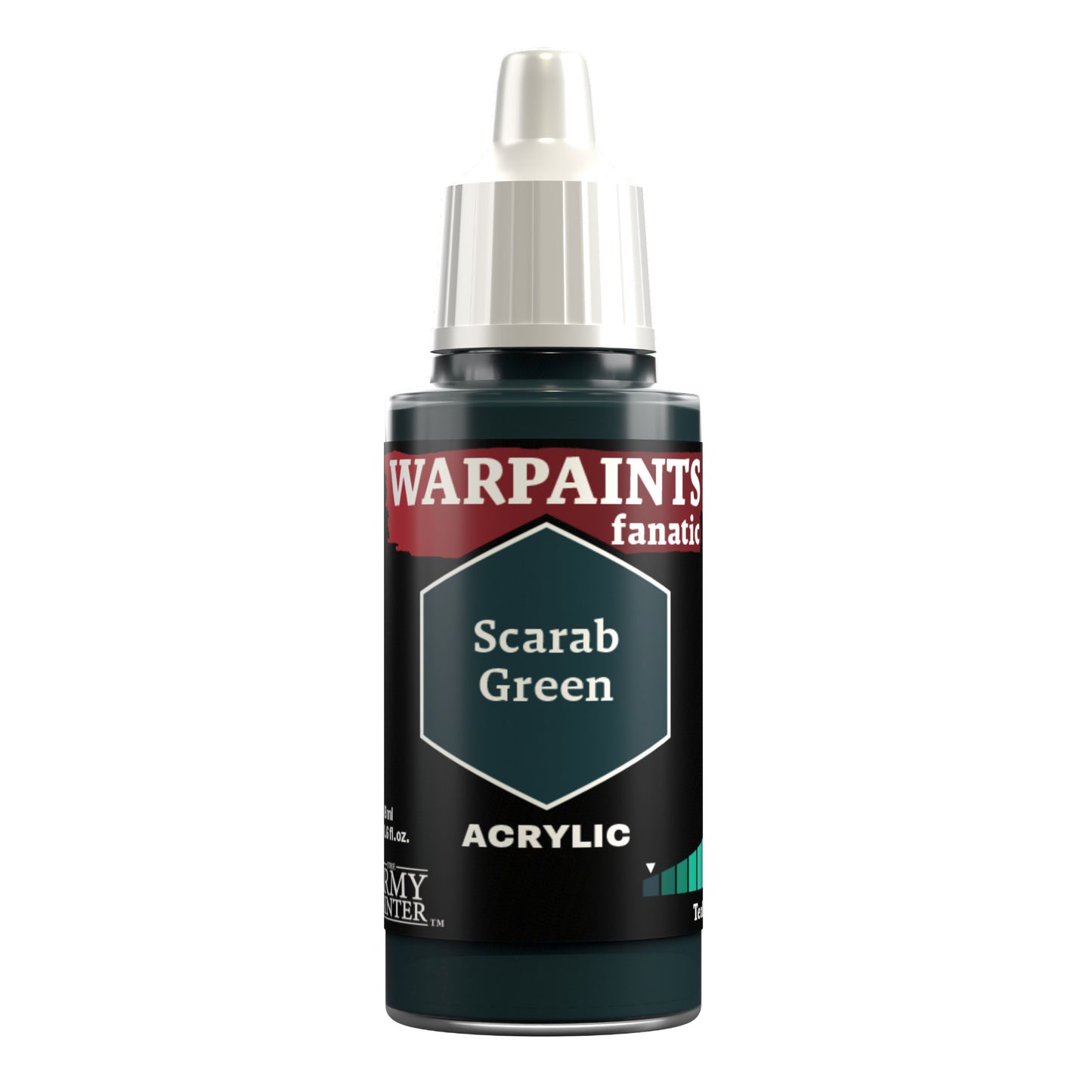 Army Painter WP3043 Warpaints Fanatic: Scarab Green