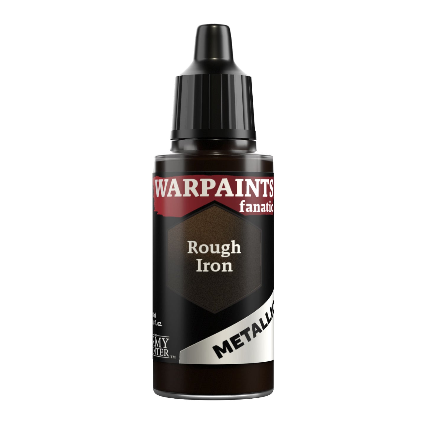 Army Painter WP3181 Warpaints Fanatic Metallic Acrylic Hobby Paint (Rough Iron)