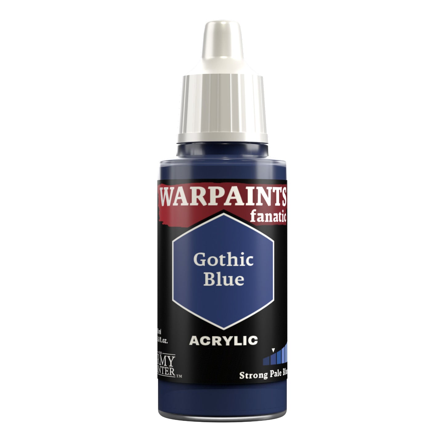 Army Painter WP3020 Warpaints Fanatic Acrylic Hobby Paint (Gothic Blue) (18ml) Not yet reviewed Write the first review