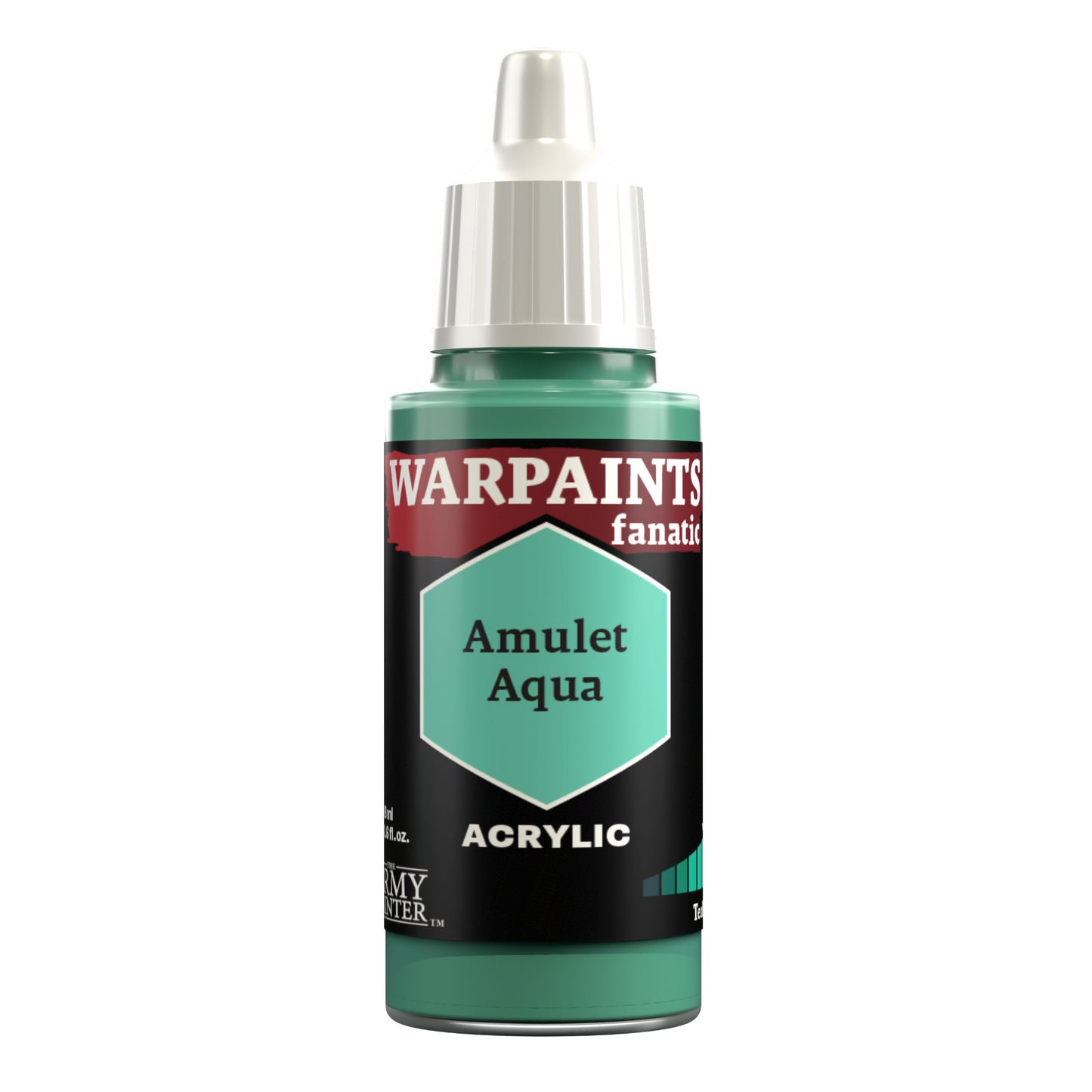 Army Painter WP3048 Warpaints Fanatic: Amulet Aqua