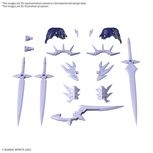 Bandai 2773775 30MF: Class Up Armor (Liber Assassin Slash)