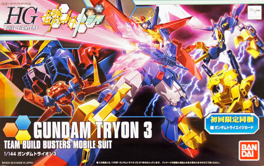 Bandai 2298770 #38 Gundam Tryon 3 'Gundam Build Fighters Try', Bandai HGBF