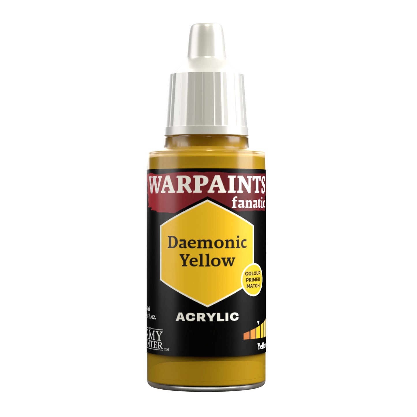 Army Painter WP3093 Warpaints Fanatic: Daemonic Yellow
