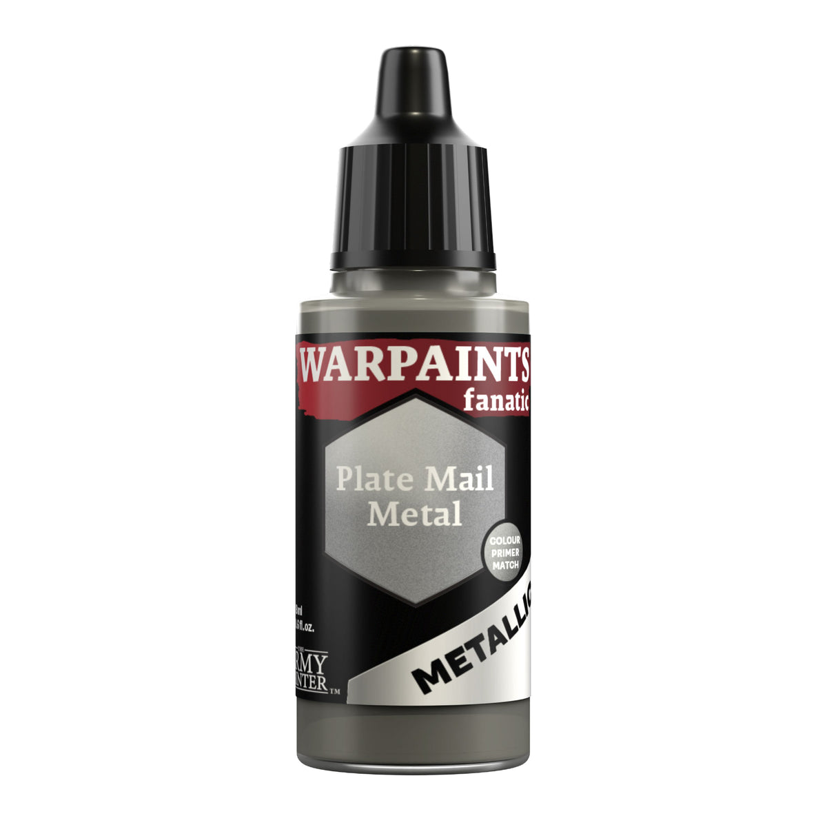 Army Painter WP3192 Warpaints Fanatic Metallic: Plate Mail Metal