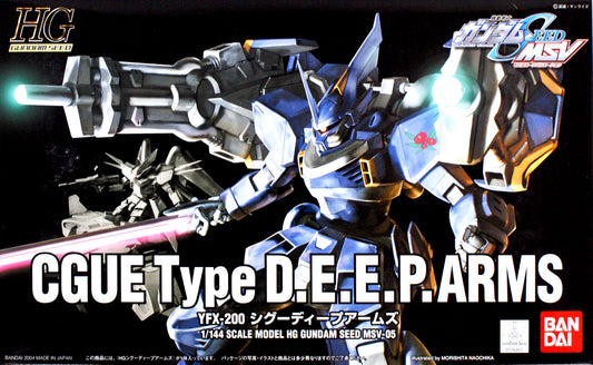Bandai 5056812 1126802 HG Gundam Seed MSV: #05 YFX-200 Cgue Type D.E.E.P.Arms