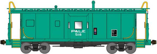 Bluford Shops 42160 N International Car Bay Window Caboose Phase 2 - RTR -- Pittsburgh & Lake Erie #518