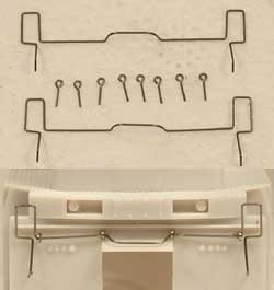 Cal Scale 522 HO Coupler Lift Bars -- For EMD GP & SD Units - 1 Pair