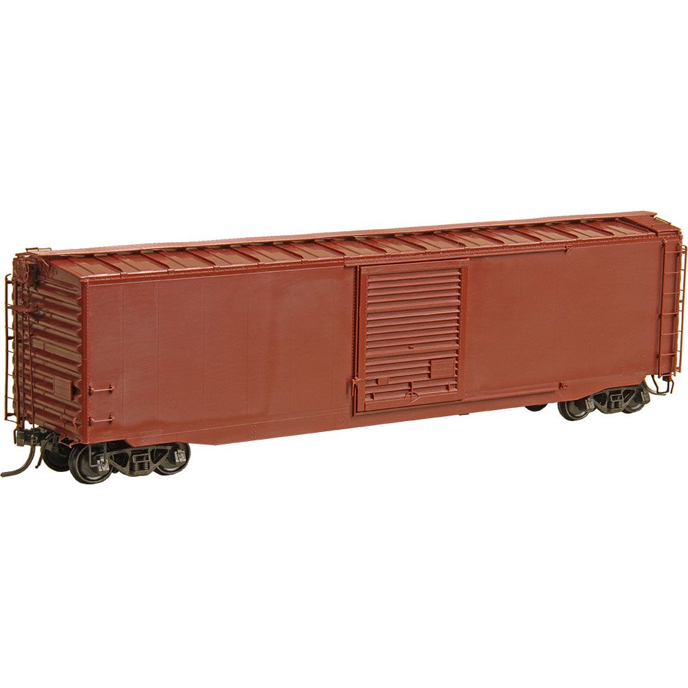 Kadee 4105 #4105 HO Scale 50' PS-1 Boxcar Kit with 9' Door and Roof Walk Unpainted, Undecorated