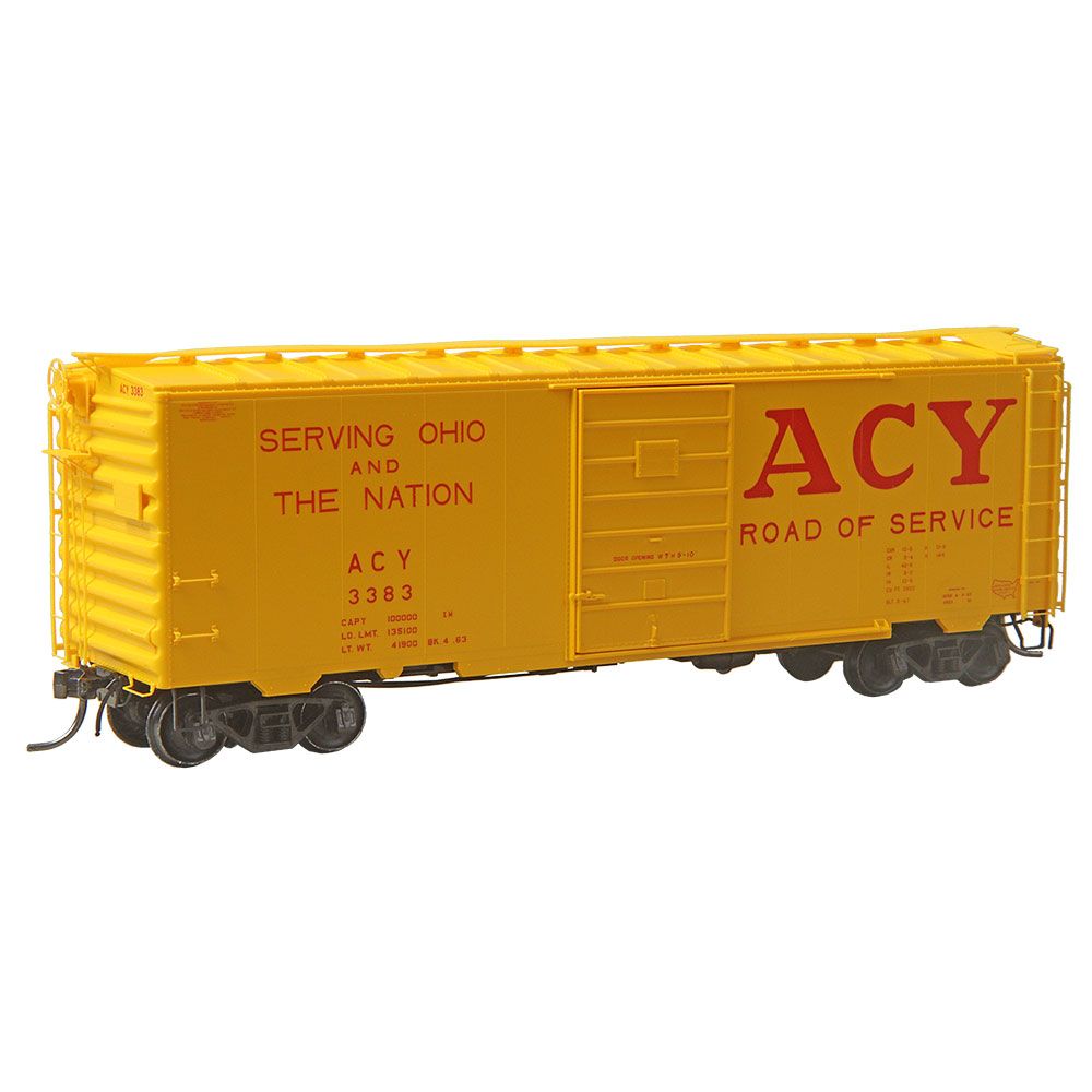 Kadee 4339 HO Scale Akron, Canton & Youngstown ACY #3383 - RTR 40' PS-1 Boxcar