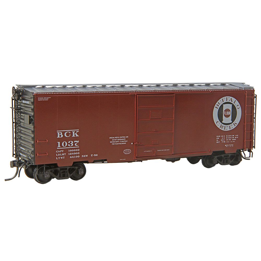 Kadee 4838 #4838 HO Scale Buffalo Creek BCK #1037 - RTR 40' PS-1 Boxcar
