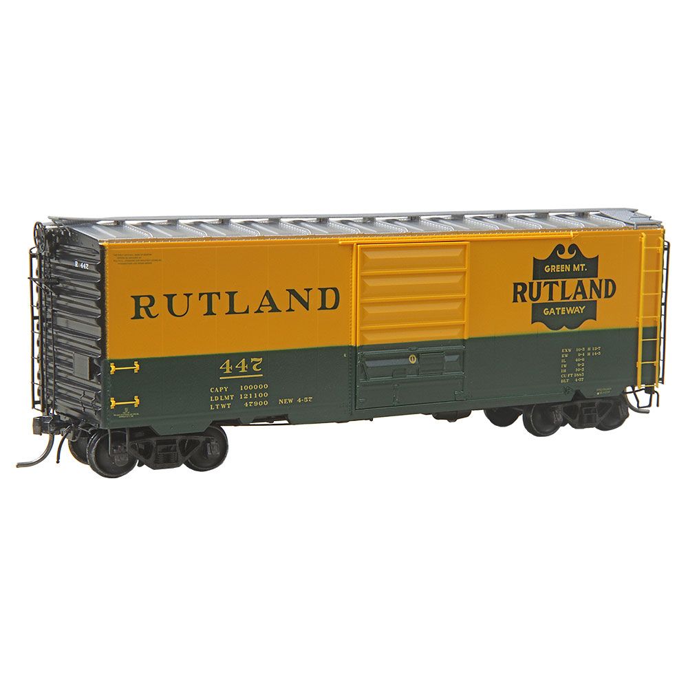 Kadee 5318 HO Scale Rutland #447 - RTR 40' PS-1 Boxcar