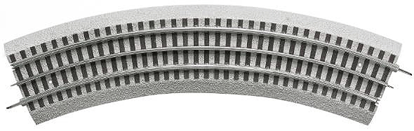 Lionel 612033 FasTrack(TM) Track w/Roadbed - 3-Rail -- O-36 Curve O Scale