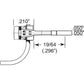 Kadee 12 5825 #58-25 HO Scale Bulk Pack - 25 pair #58 Scale Metal Couplers - Medium (9/32") Centerset Shank