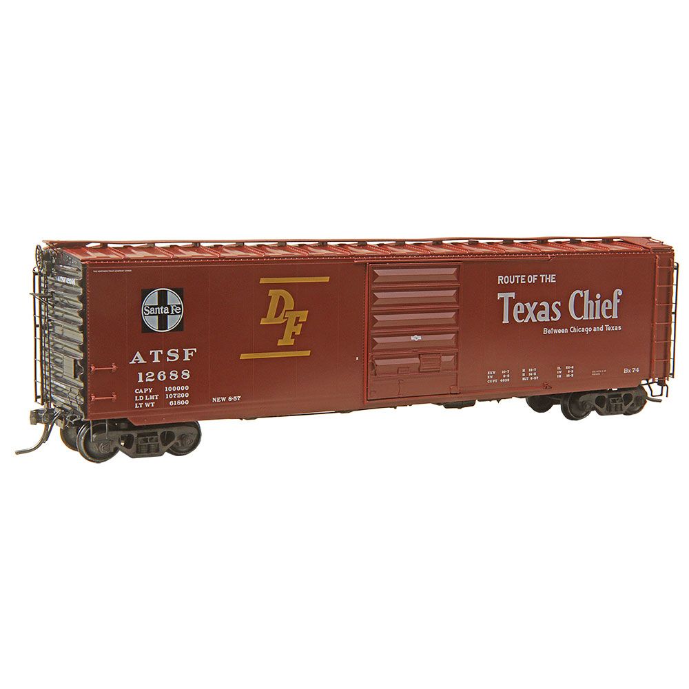 Kadee 6377 #6377 HO Scale Atchison Topeka & Santa Fe ATSF #12688 - RTR 50' PS-1 Boxcar