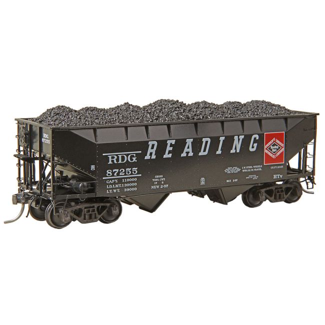 Kadee 7530 HO Reading 50 ton 2 Bay Hopper #87311