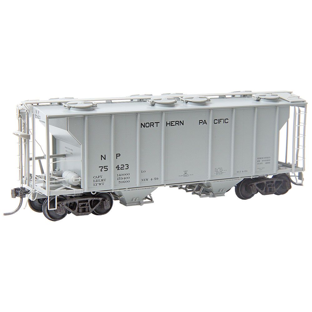 Kadee 8051 HO Scale Northern Pacific #75423 - RTR PS-2 Two Bay Hopper