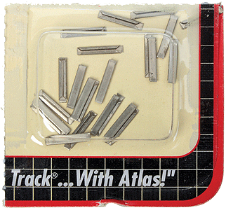 Atlas 2090 Code 55 Track Accessories -- Metal Rail Joiners 24 pcs.