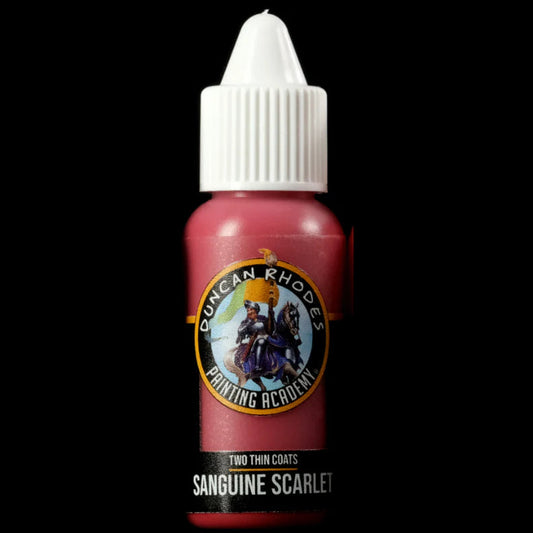 Two Thin Coats 10002 Two Thin Coats: Sanguine Scarlet