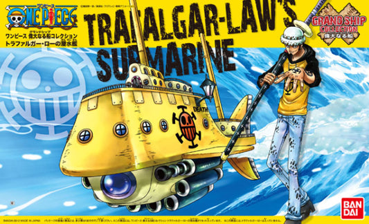 Bandai 5057422 2174152 2156319 One Piece Grand Ship Collection #02 Trafalgar Law's Submarine