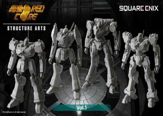 Kotobukiya GN117 Armored Core Structure Arts Vol. 1 Model Kit Set