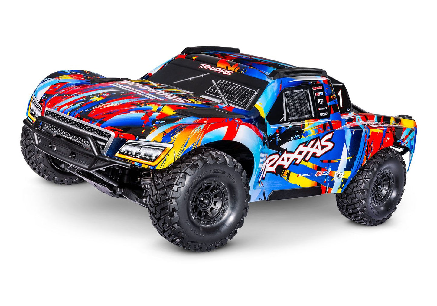 Traxxas 102076-4-RNR Maxx® Slash® 6S 1/10 RTR 4x4 Brushless Short Course Truck (Rock n Roll) w/TQi™ 2.4GHz Radio & Link Module