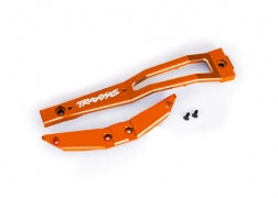 Traxxas 10221-ORNG Chassis brace, front, 6061-T6 aluminum, Orange-Anodized