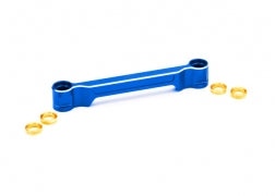 Traxxas 10239-BLUE Draglink, steering, 6061-T6 aluminum (blue-anodized)