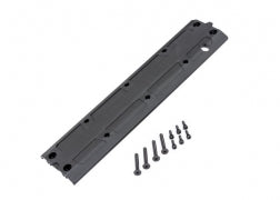 Traxxas 10245 Skidplate, center/ 4x30 CCS (4)/ 3x10 CS (4)