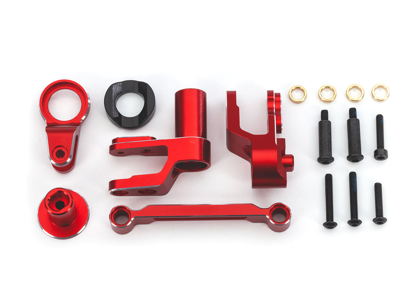 Traxxas 10246-RED Red Aluminum Steering Bellcranks