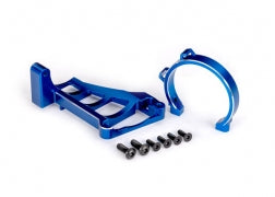 Traxxas 10262-BLUE Motor mounts (front & rear) (blue-anodized 6061-T6 aluminum)/ (for use with #3483 motor)