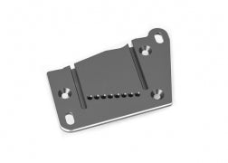 Traxxas 10263-GRAY Motor mount cap, 6061-T6 aluminum (gray-anodized)