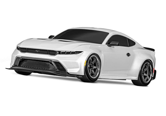 Traxxas 105237-4-WHT 4-Tec 2024 Drift Ford Mustang - White